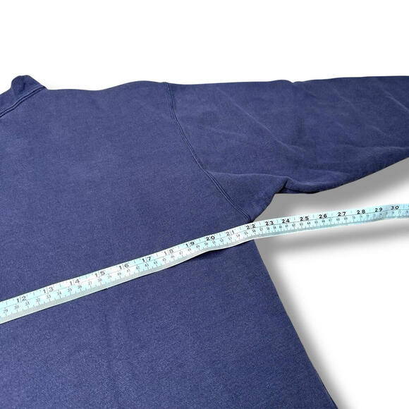 Vintage 90s Penn State Crewneck Sweatshirt Spell Out Logo Team College Sz M Y2K - Picture 9 of 9